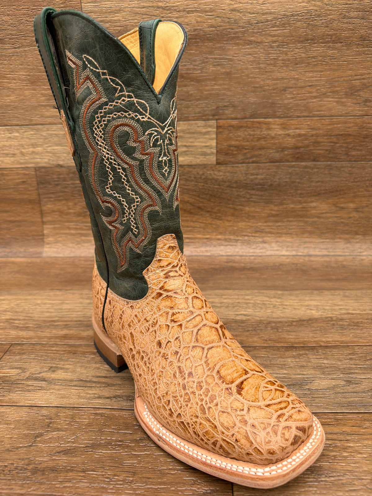 Q6042 Men's Sea Turtle Print Western Boot by Cowtown