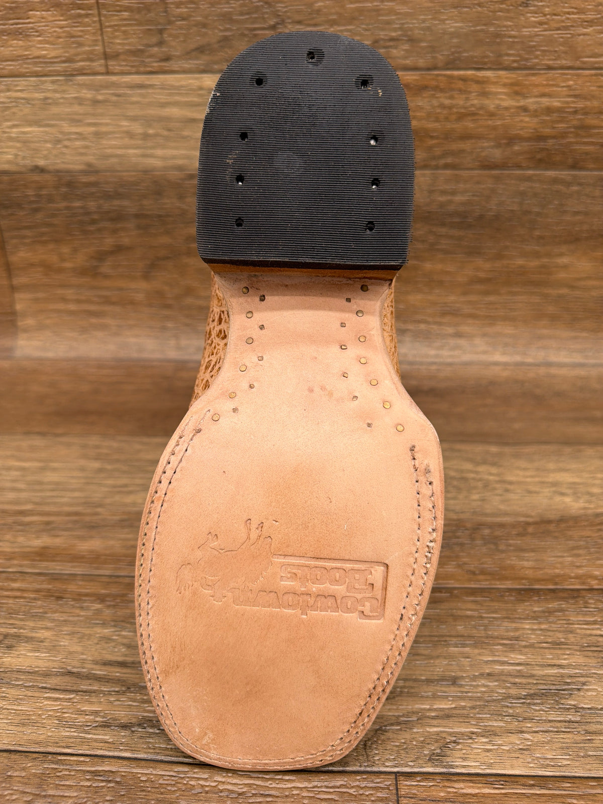 Q6042 Men's Sea Turtle Print Western Boot by Cowtown