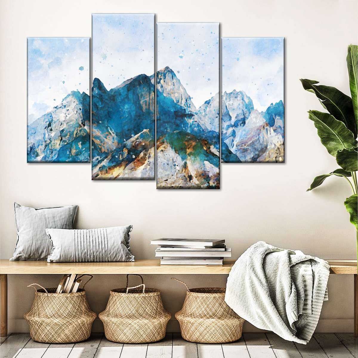 Mountain Scene Wall Art