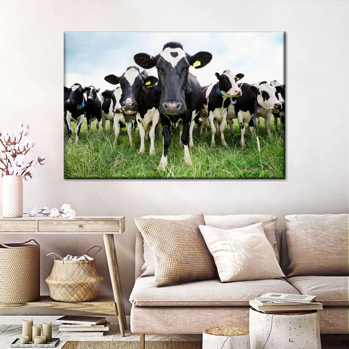 Holstein Cows Wall Art