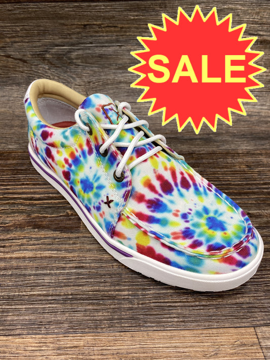 wca0037 Women's Tie-Dye Multicolor Kicks by Twisted X