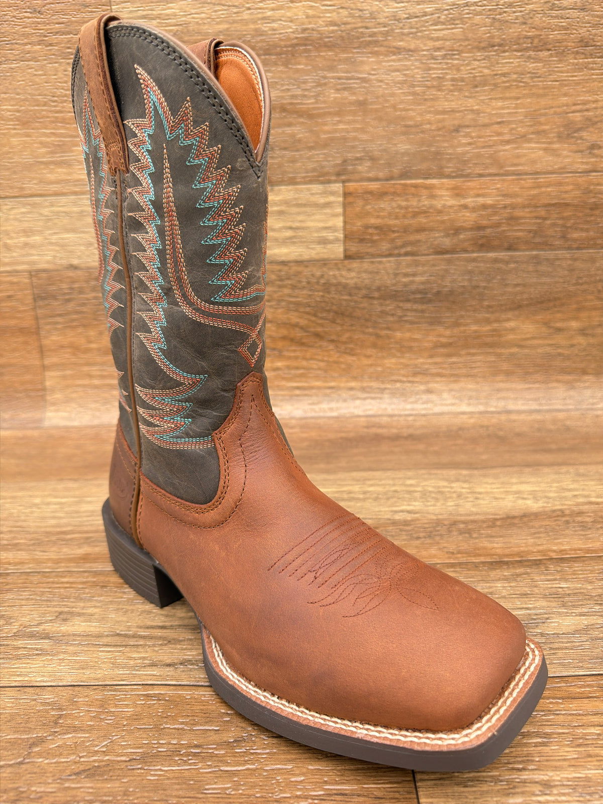 Men's Gage 11 Inch Square Toe Western Boot by Justin - angle view
