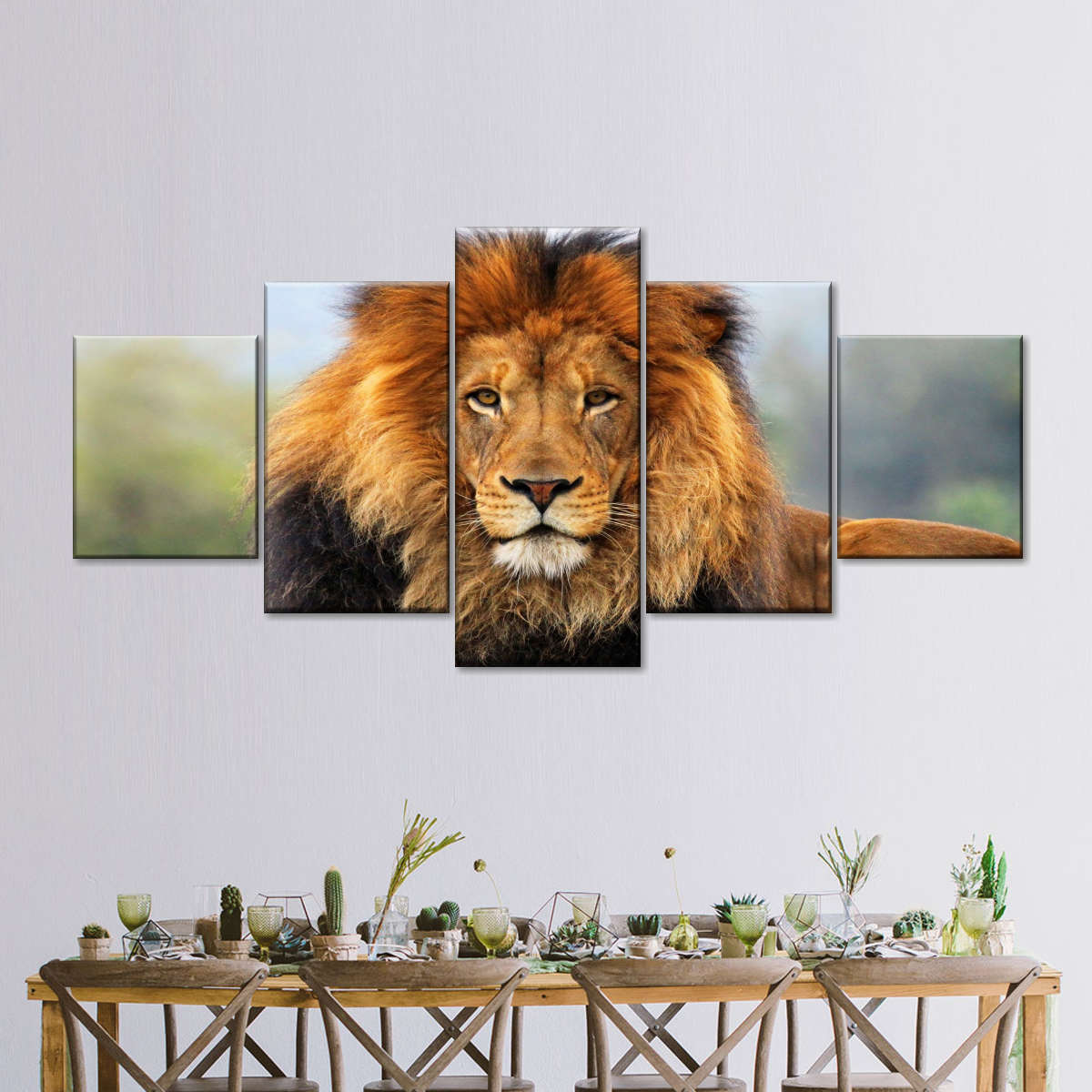 Proud Lion Wall Art