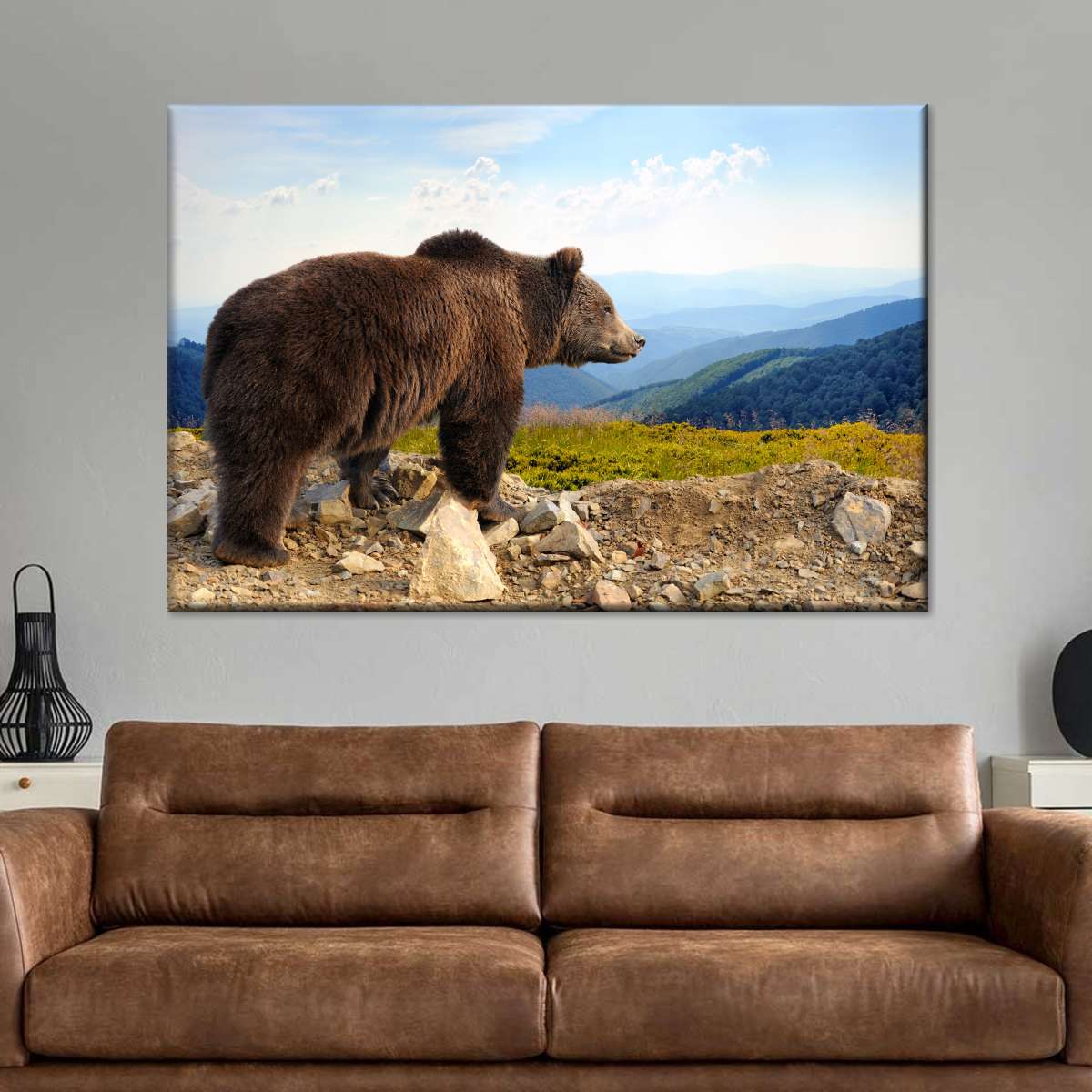 Mountain Bear Wall Art