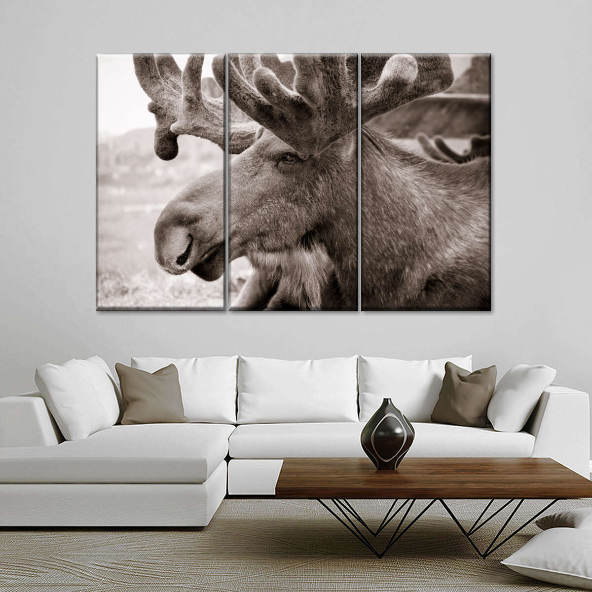 Moose Head Wall Art