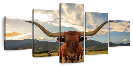 Mighty Longhorn Wall Art