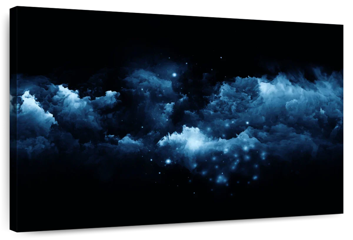 Starry Nighttime Sky Wall Art