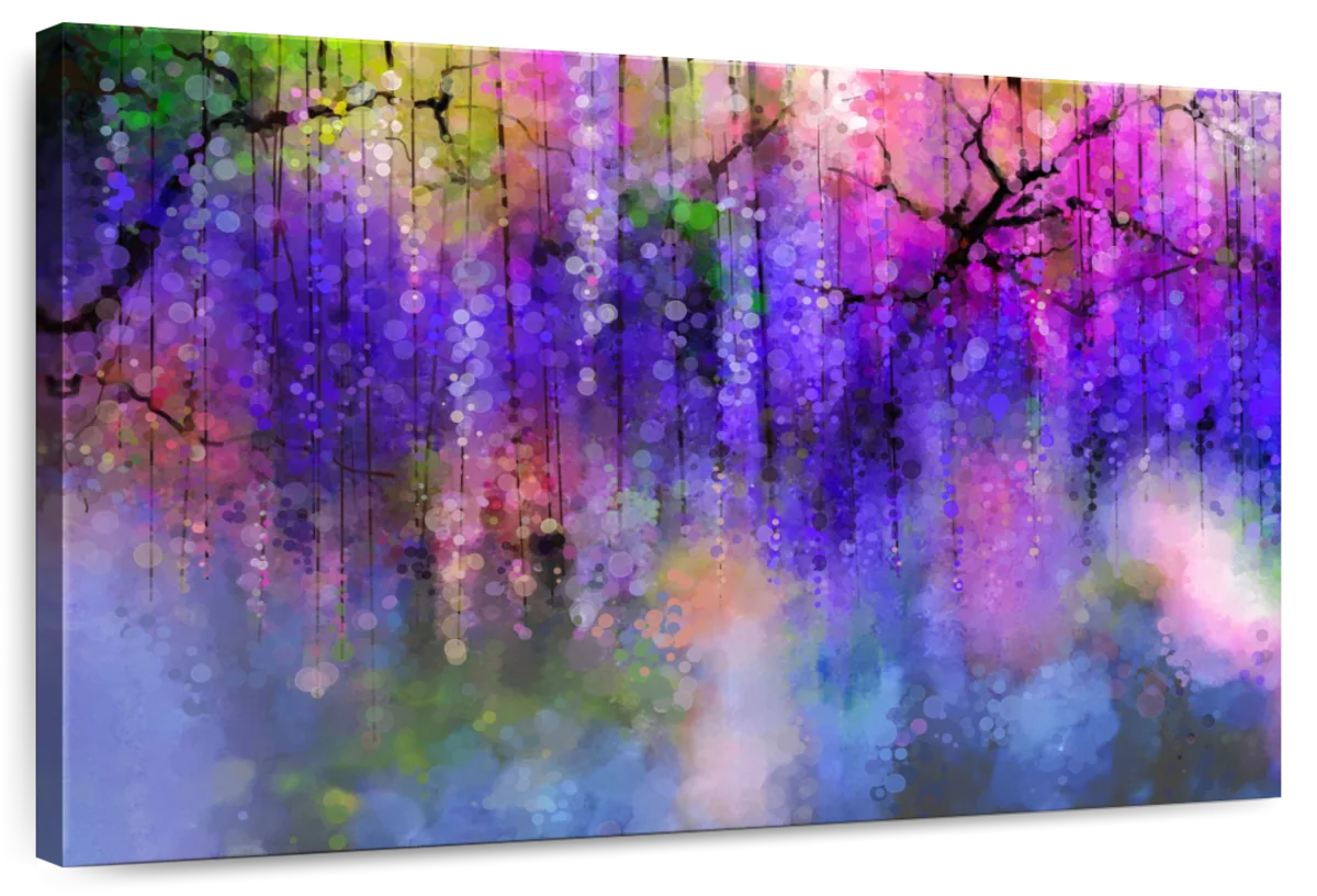 Spring Landscape Abstract Wall Art