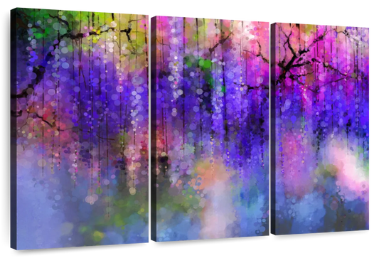 Spring Landscape Abstract Wall Art