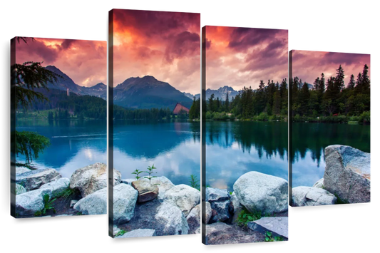 Tatra Mountain Lake Wall Art