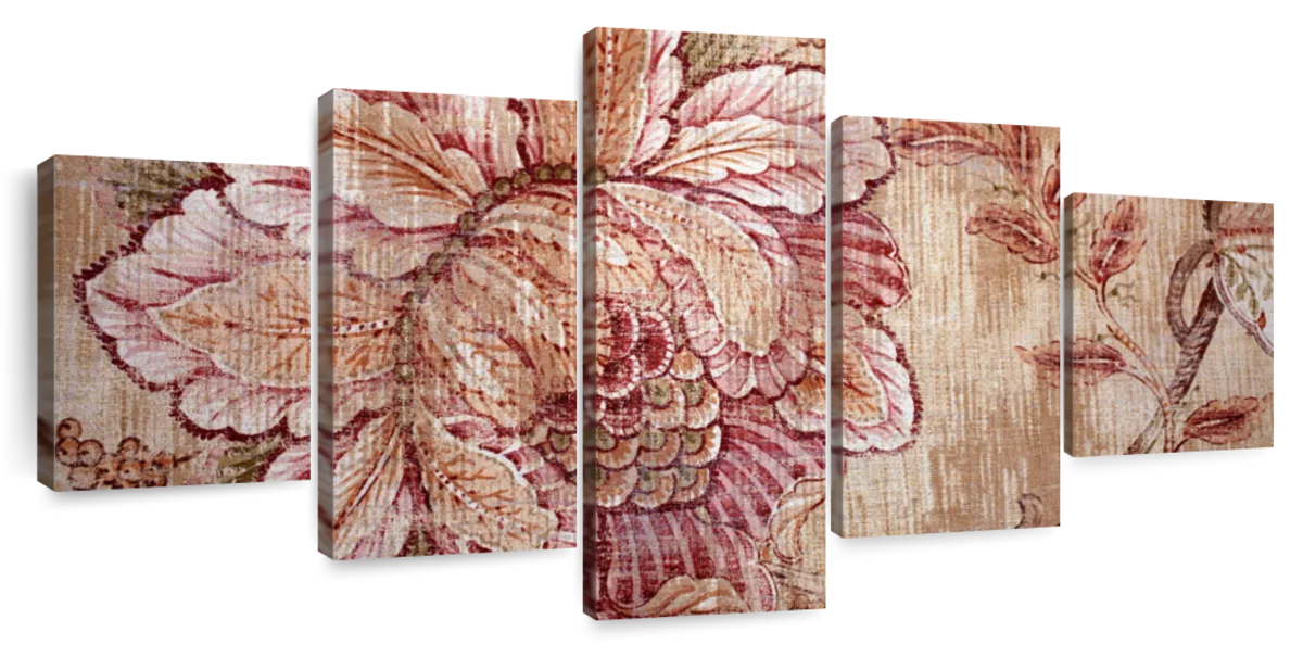 Victorian Flowers Wall Art