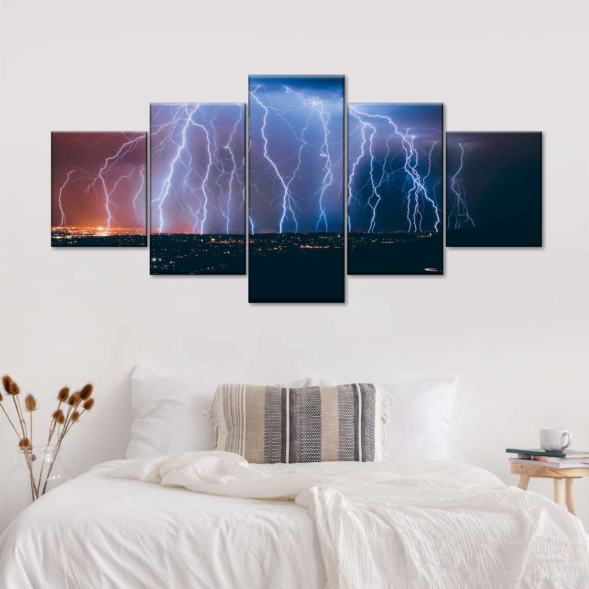 Lightning Strikes Wall Art