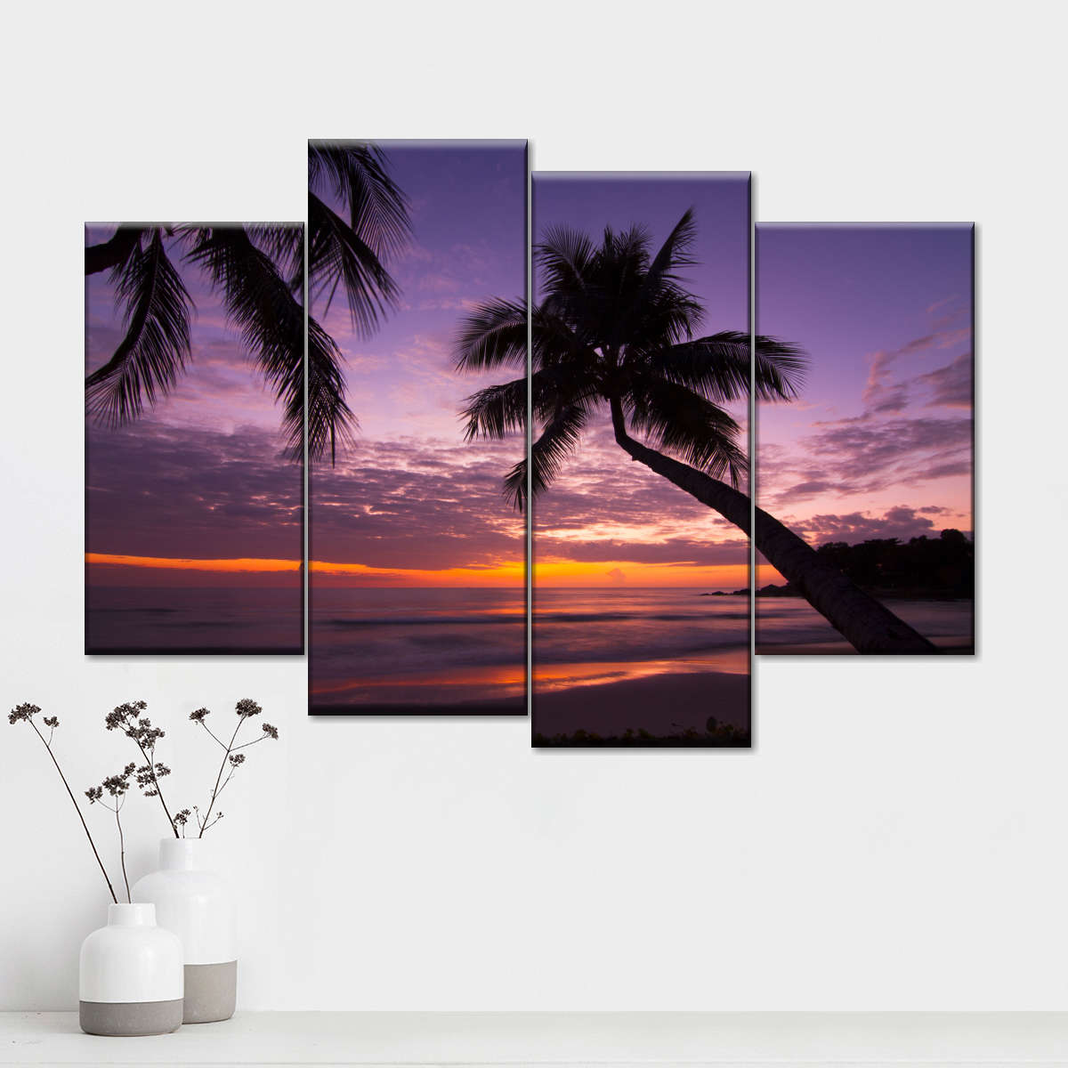 Palm Koh Samui Sunset Wall Art