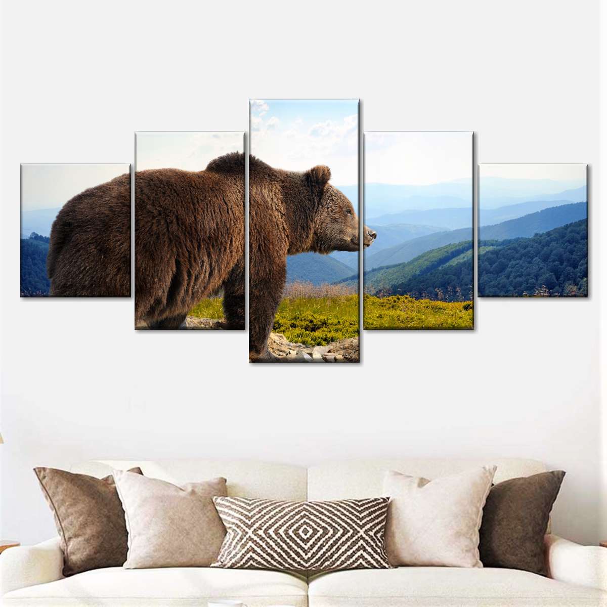 Mountain Bear Wall Art