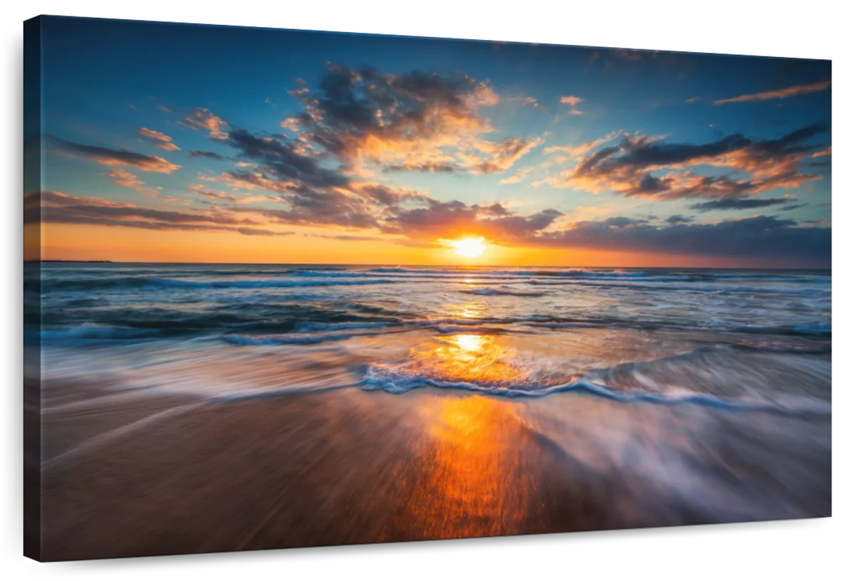 Summer Ocean Sunrise Wall Art