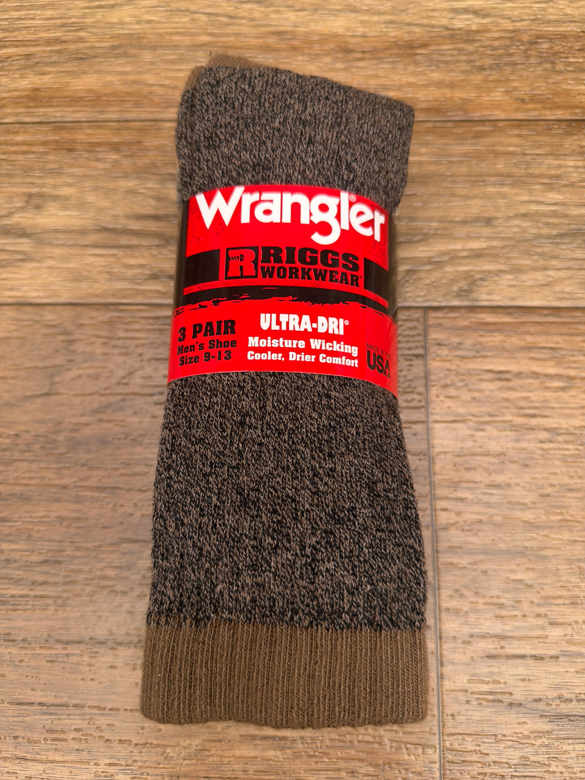 Riggs Workwear Ultra-Dri Socks in Coyote by Wrangler