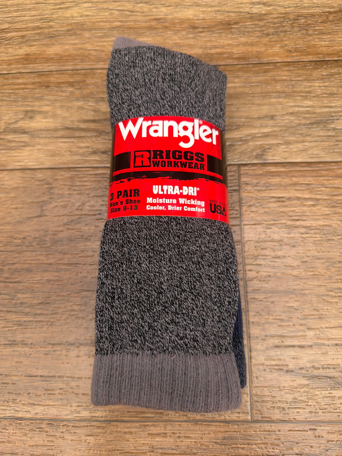 Riggs Workwear Ultra-Dri Socks in Navy by Wrangler