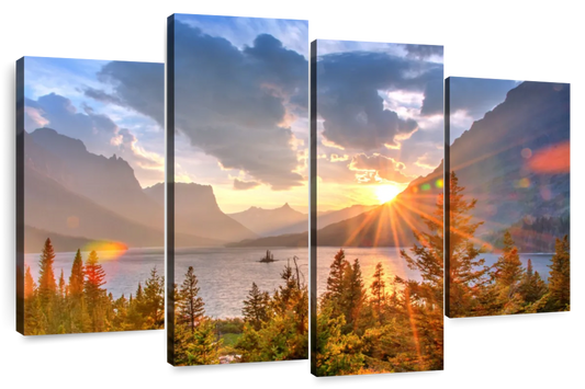 Montana Saint Mary Lake Wall Art