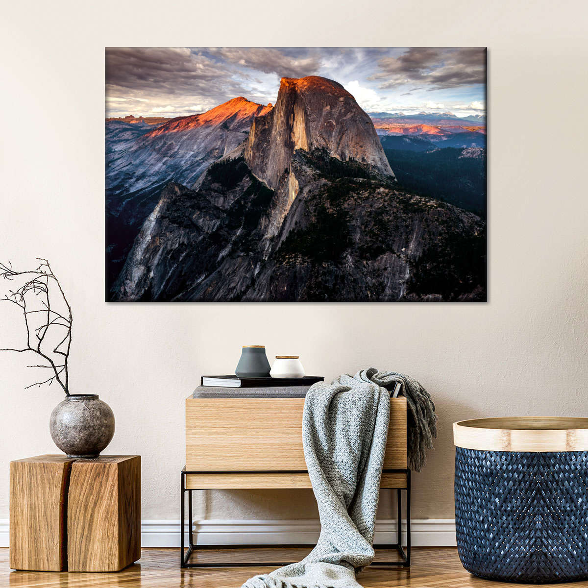 Yosemite's Half Dome Wall Art