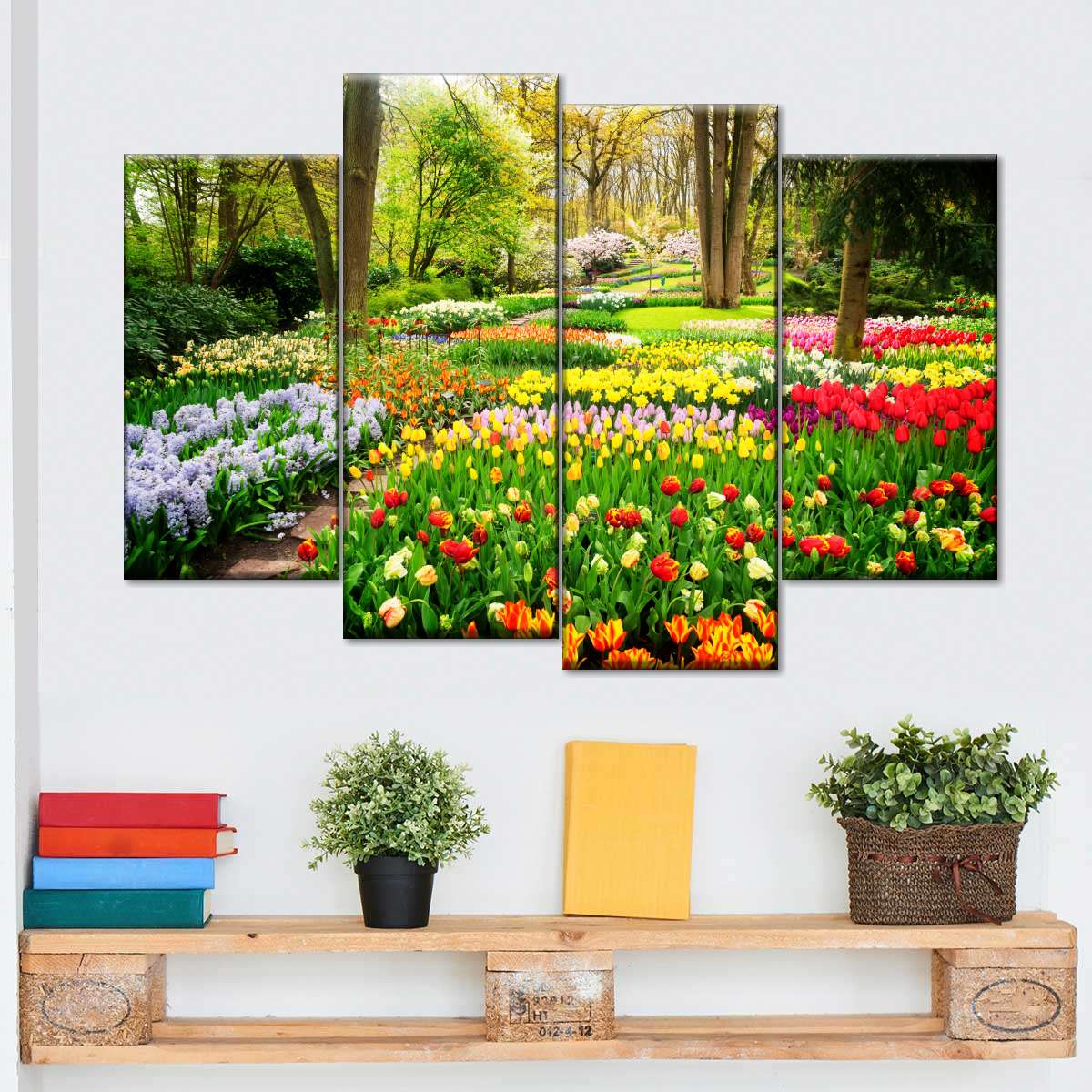 Tulips Flower Wall Art