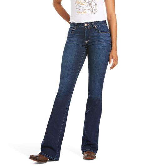 10027692 Women's Katie Ultra Stretch Perfect Rise Flare Jean by Ariat