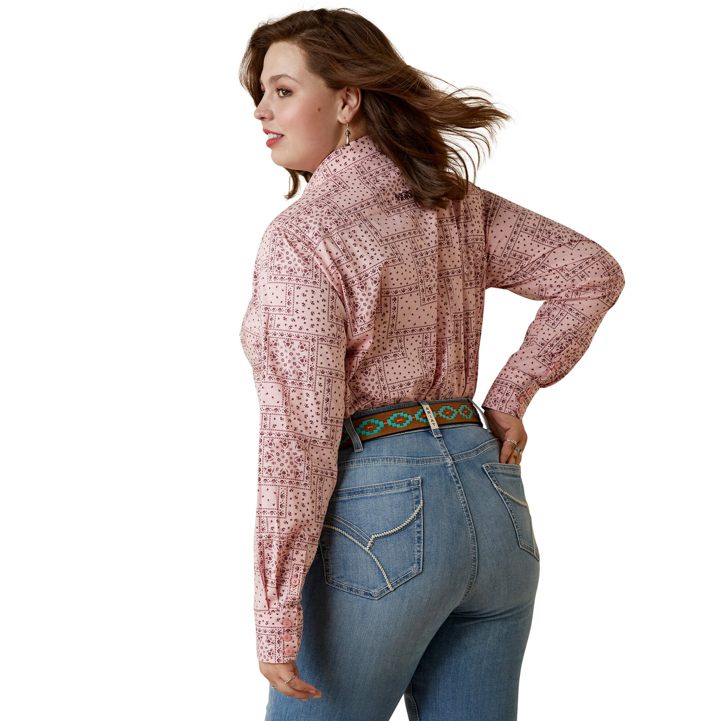 10043475 Women's Wrinkle Resist Kirby Stretch Shirt by Ariat