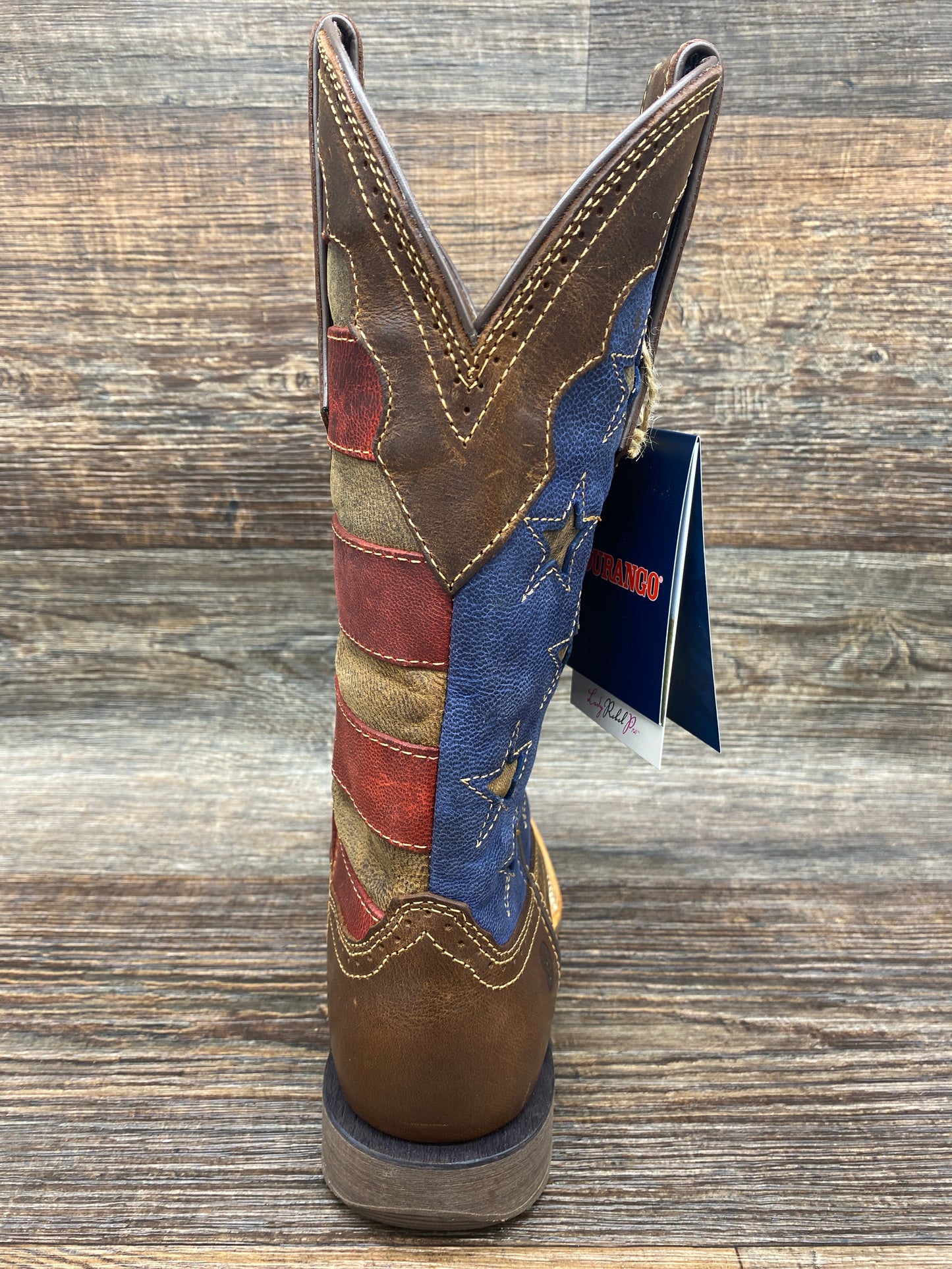 drd0393 Lady Rebel Pro Vintage Flag boot by Durango