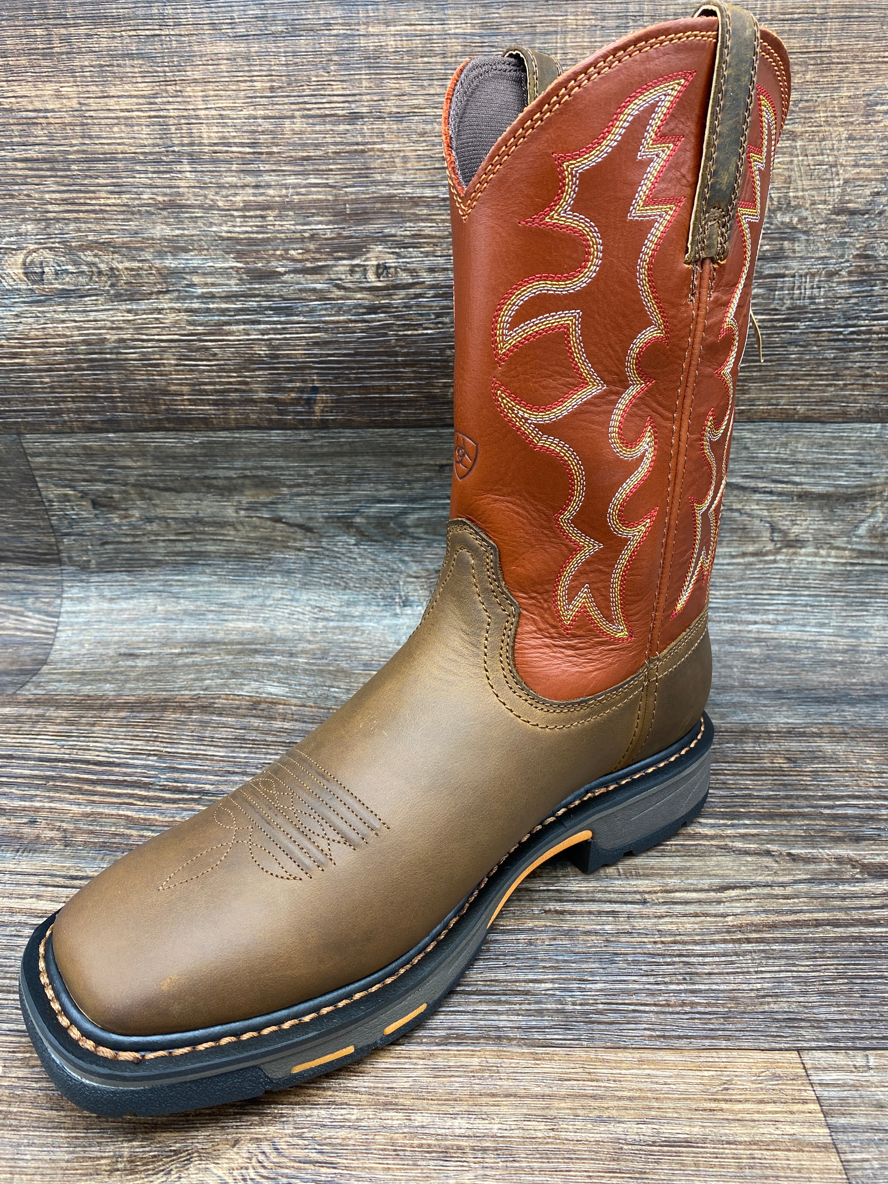 Ariat workhog wide outlet square toe