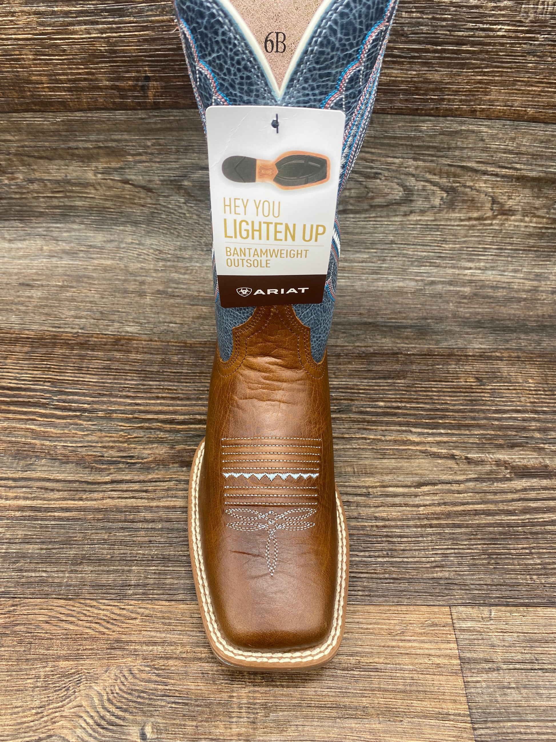 10025032 Women's PrimeTime Square Toe Western Boot by Ariat