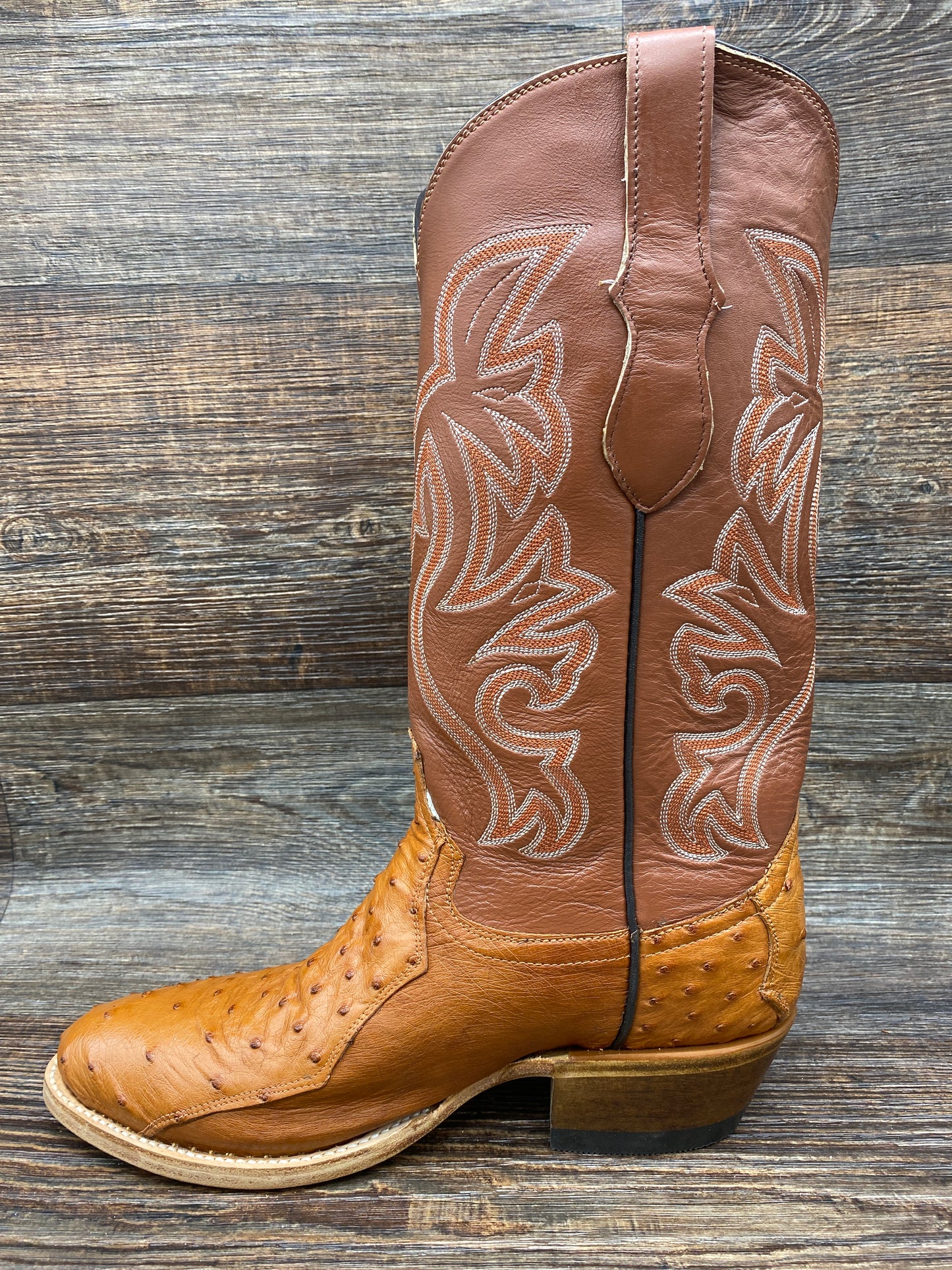 194w Men's Genuine Smooth Quill Exotic Western Boot by Cowtown