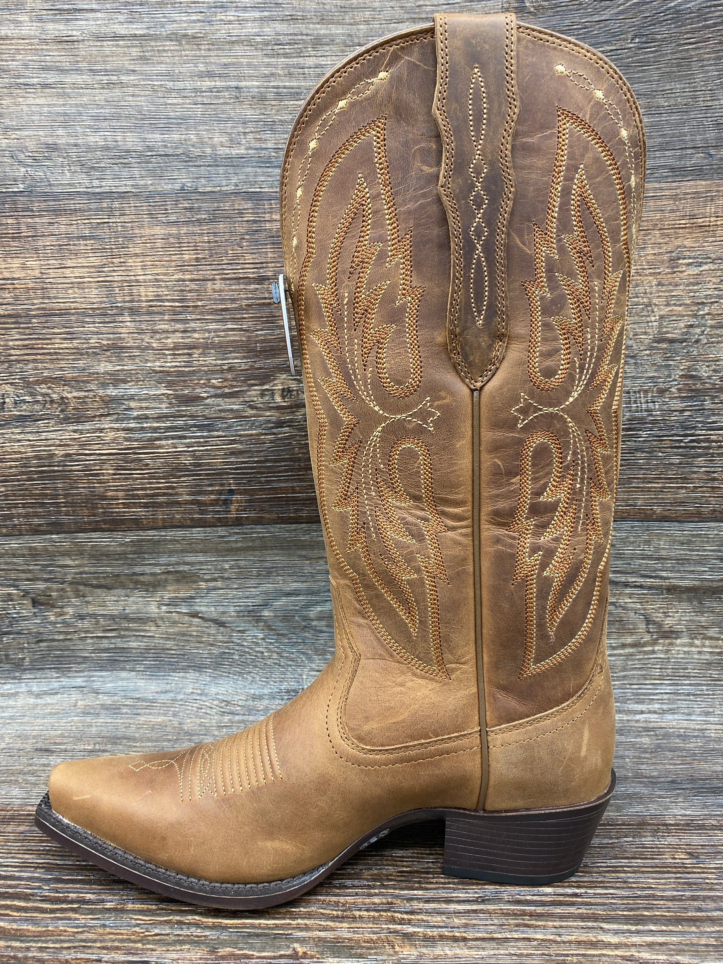 10036047 Women's Heritage X Toe 13 inch Western Boot with Elastic Calf by Ariat