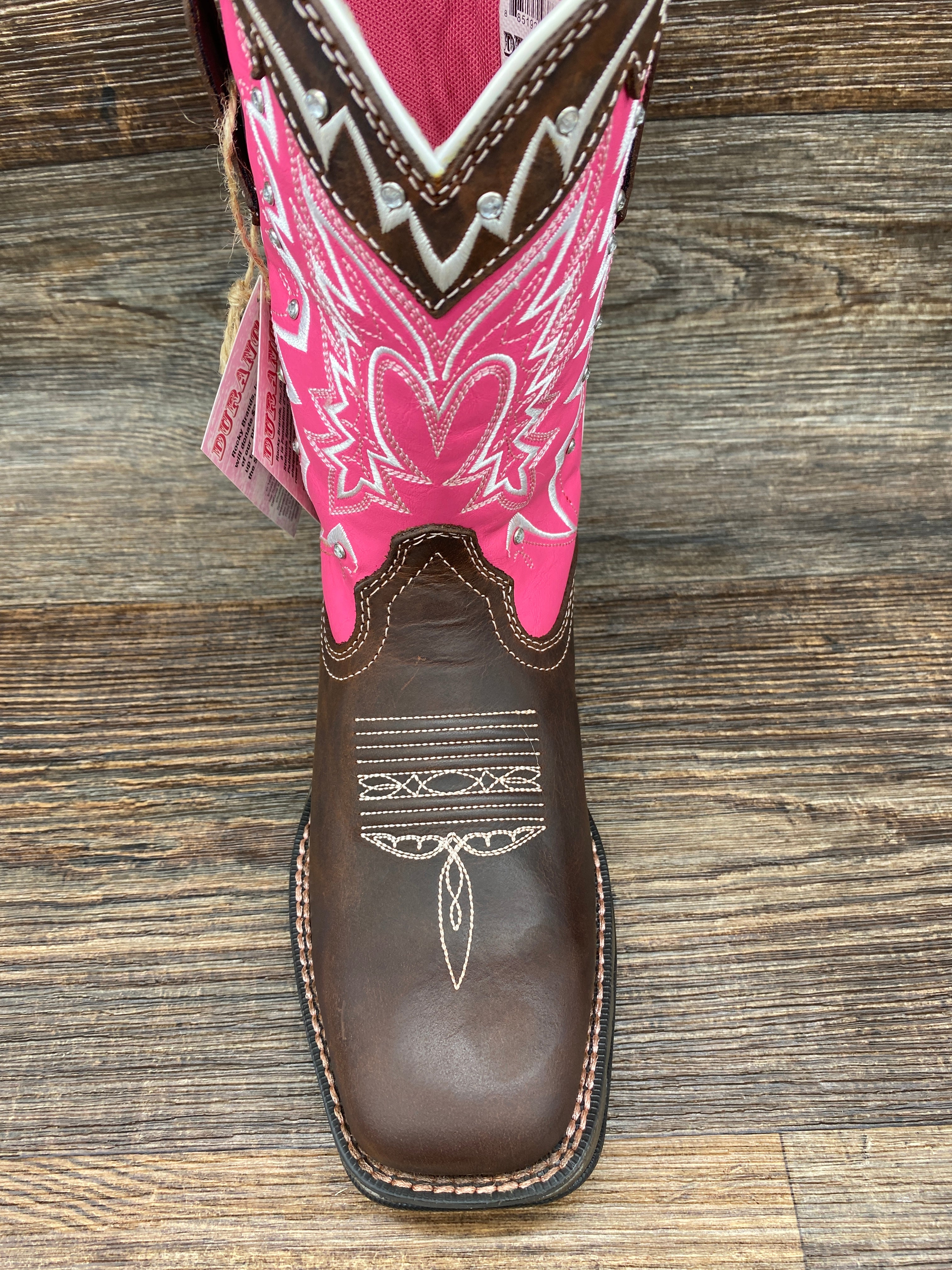 Pink ribbon 2025 cowboy boots