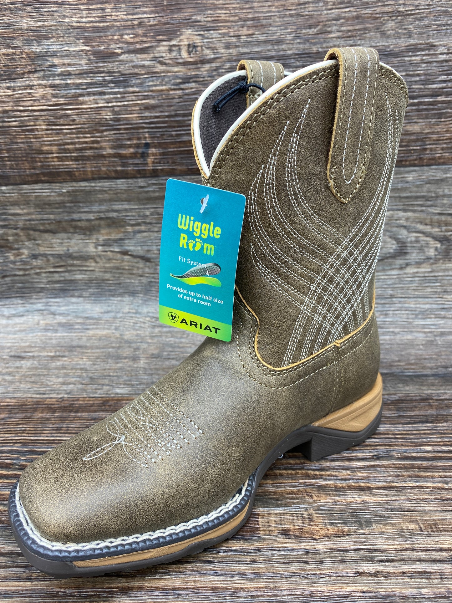 10035778 Kids Anthem Work Boot by Ariat.  Youth sizes 11-6