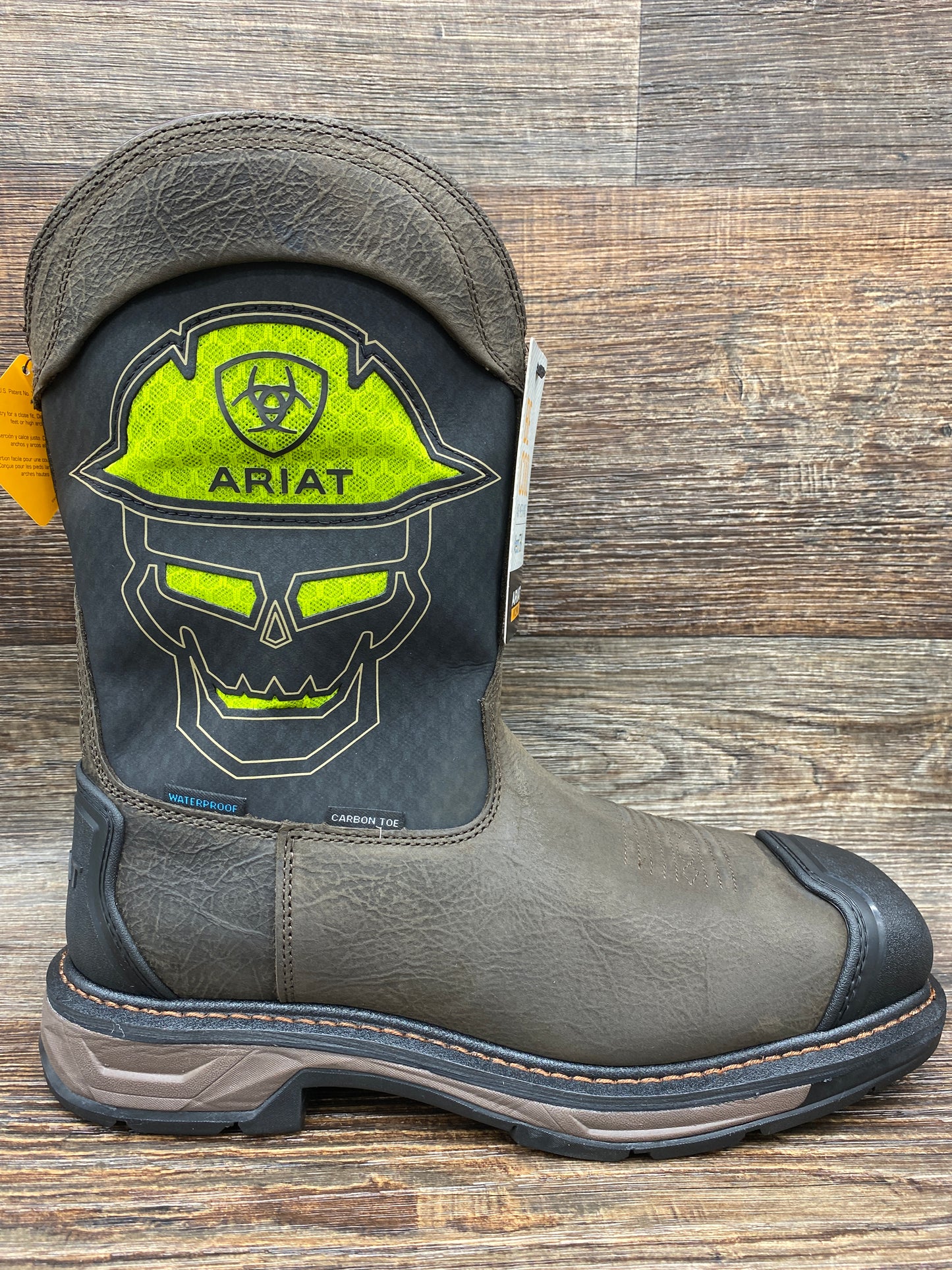 10035881 Men's Carbon Toe WorkHog XT Square Toe Work Boot by Ariat