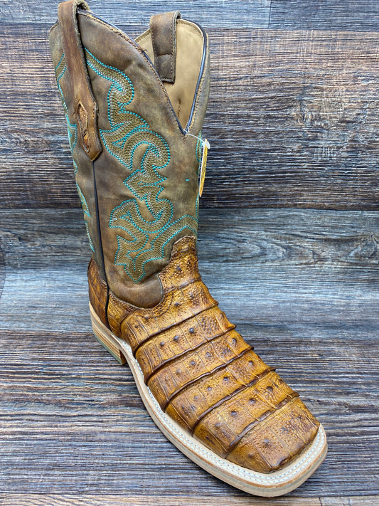 a4055 Men's Genuine Caiman Square Toe Western Boot by Corral