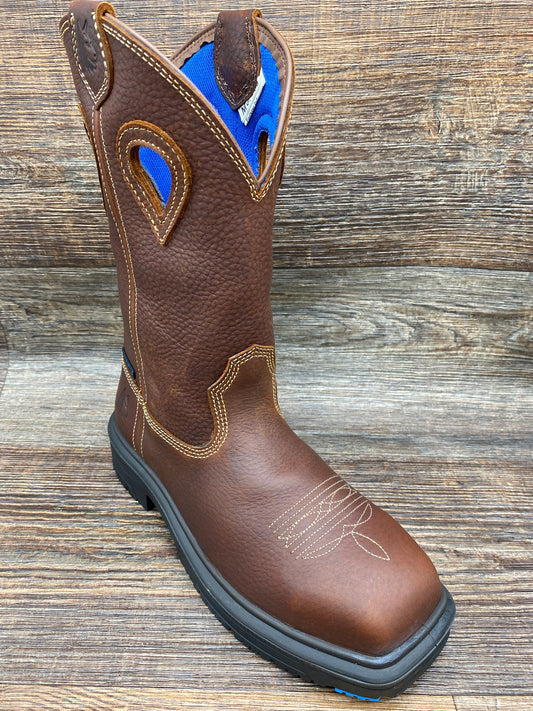 813945 Men's Blue Heeler Steel Toe Waterproof Work Boot by Steel Blue