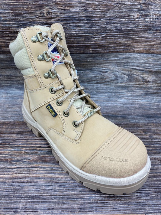 812961 Men's Southern Cross Side Zip Safety Toe Work Boot by Steel Blue