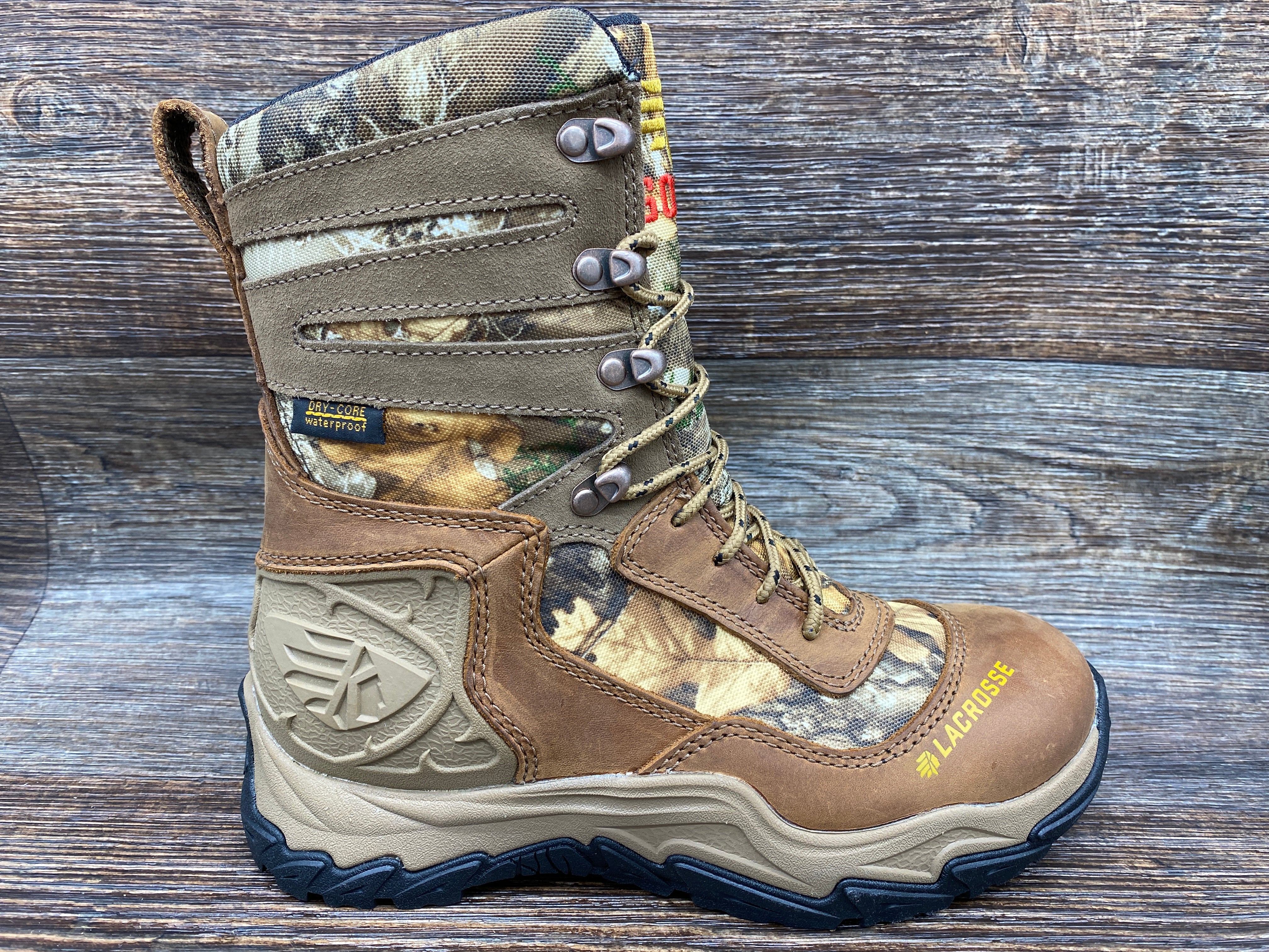 Waterproof lace outlet up hunting boots