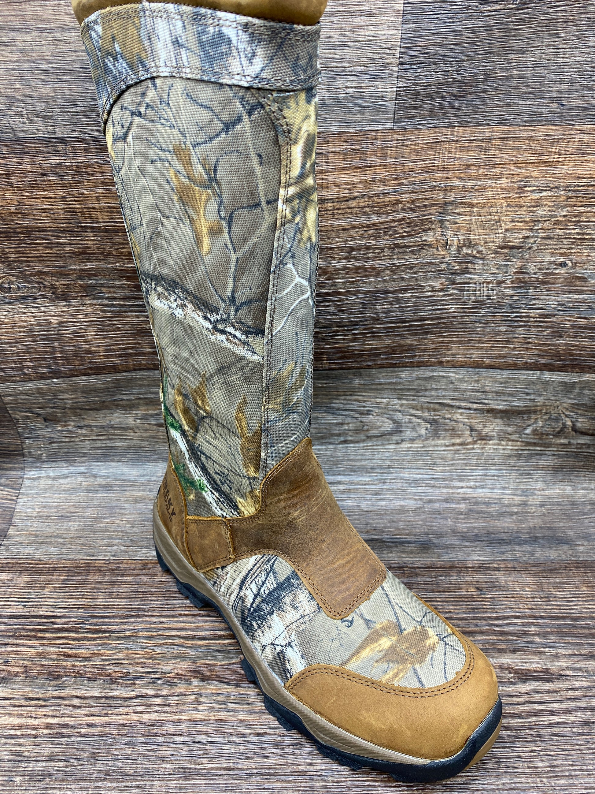 rks0243 Retraction Side Zip Waterproof Snake Boot by Rocky