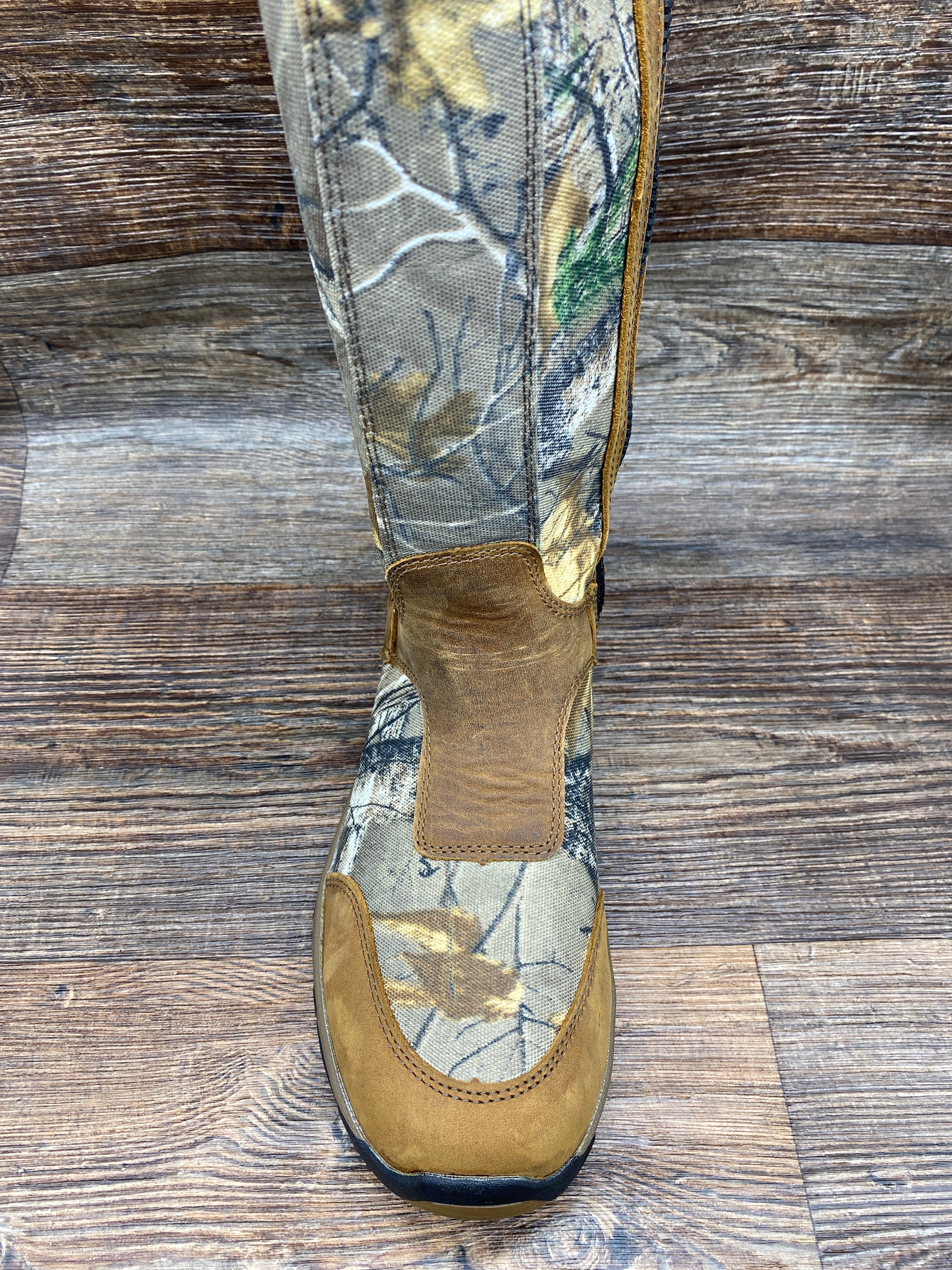 Side zip outlet snake boots