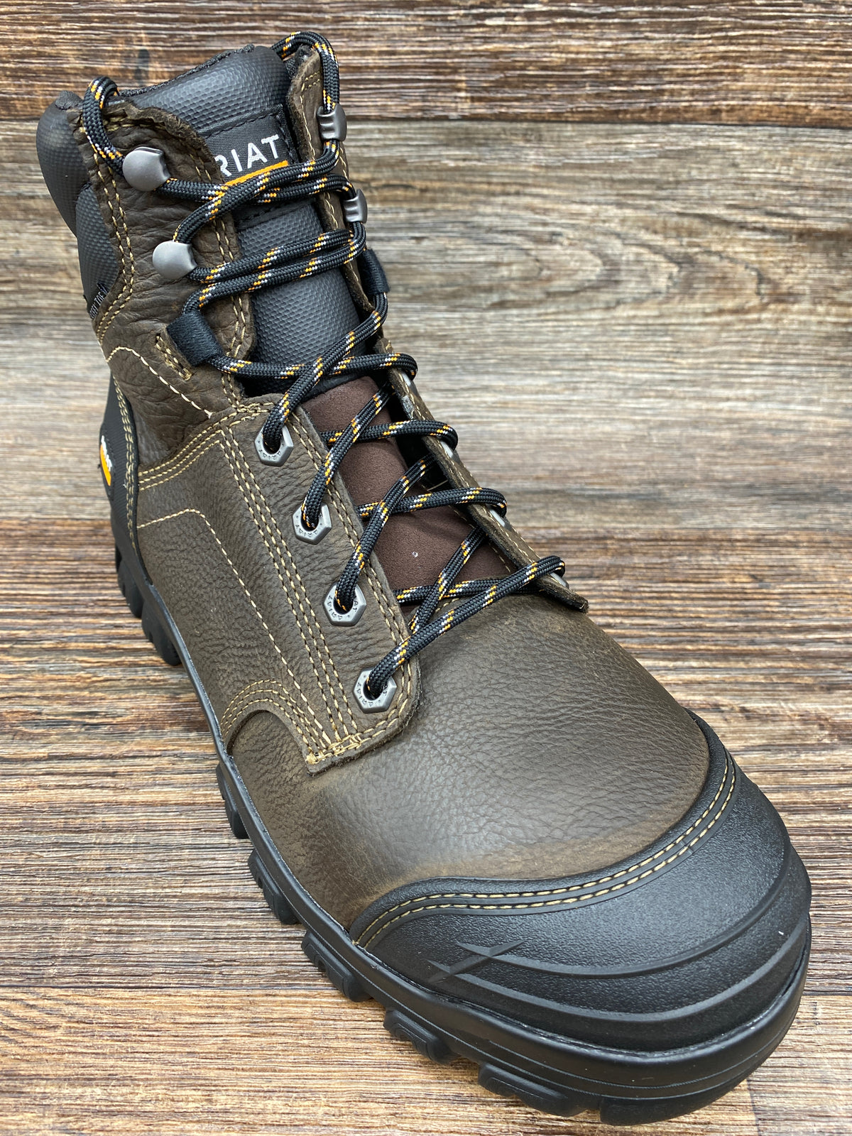 Ariat Men\'s Treadfast 6” Waterproof Work‎ Boots Sz 10D Men main image 4