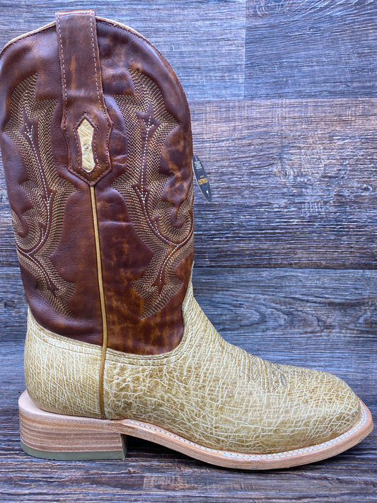 a4146 Men's Ivory Smooth Quill Ostrich Western Boot by Corral