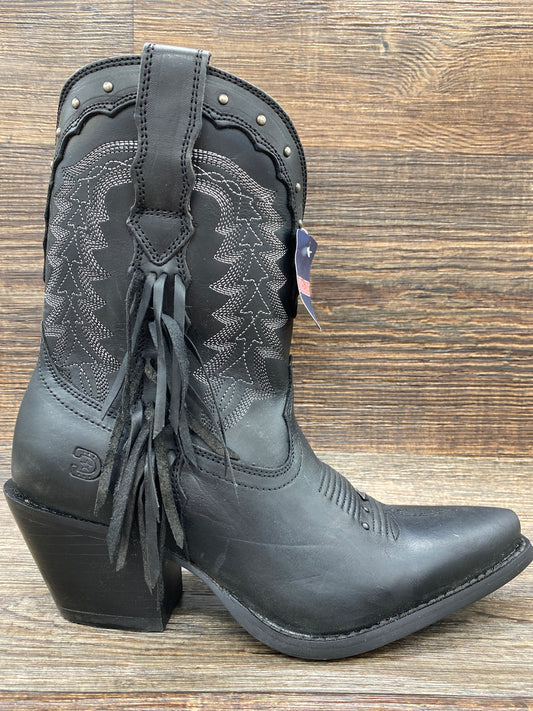 drd0432 Women's Crush Black Onyx Western Boots by Durango