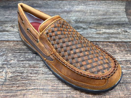 mdms017 Men's Slip On Driving Moc by Twisted X