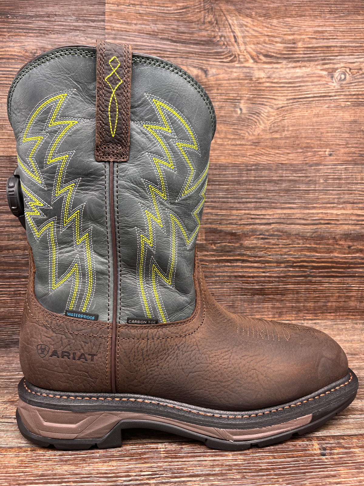 NWT Ariat Men\'s WorkHog XT BOA Work Boots Carbon Toe Duratread Sole  Sz 14 Ariat Men main image 4