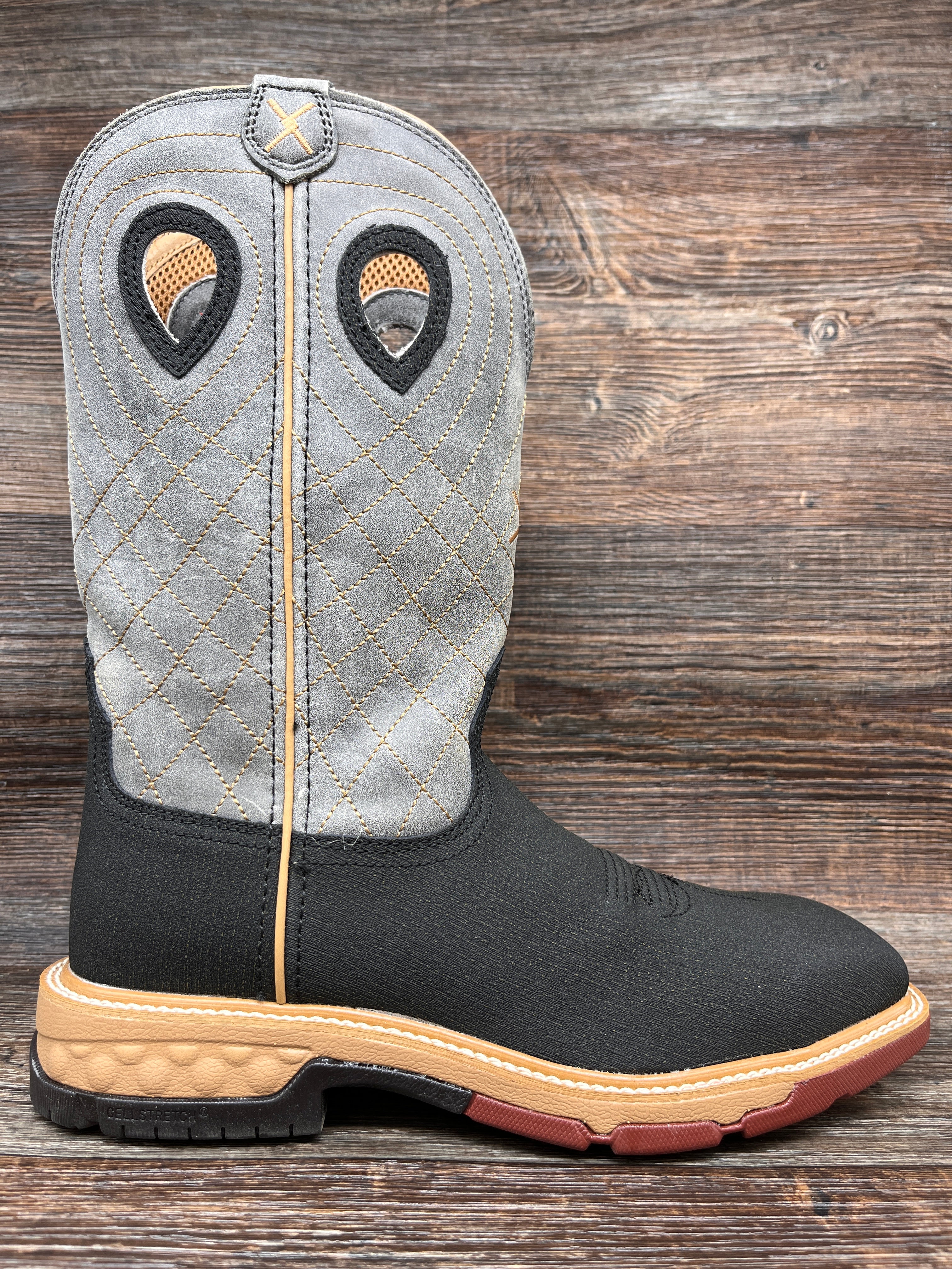 Twisted x best sale black work boots