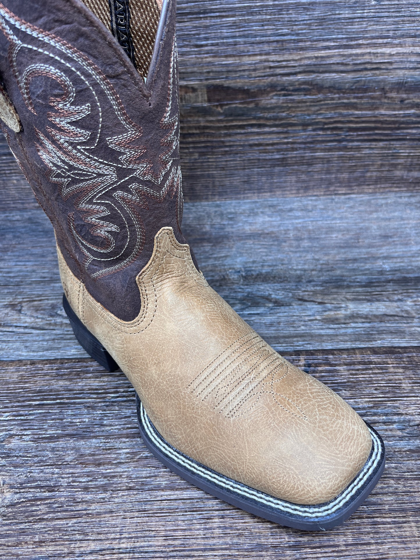 10042392 Men's Sport Pardner Square Toe Western Boot by Ariat