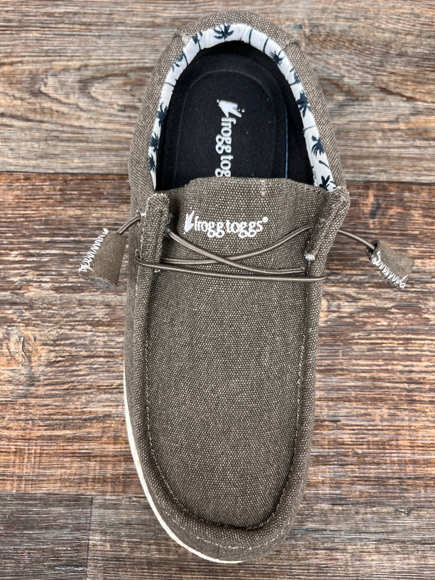 111318-de Men's Brown Java Lace Up Waterproof Casual Shoe by Frogg Toggs