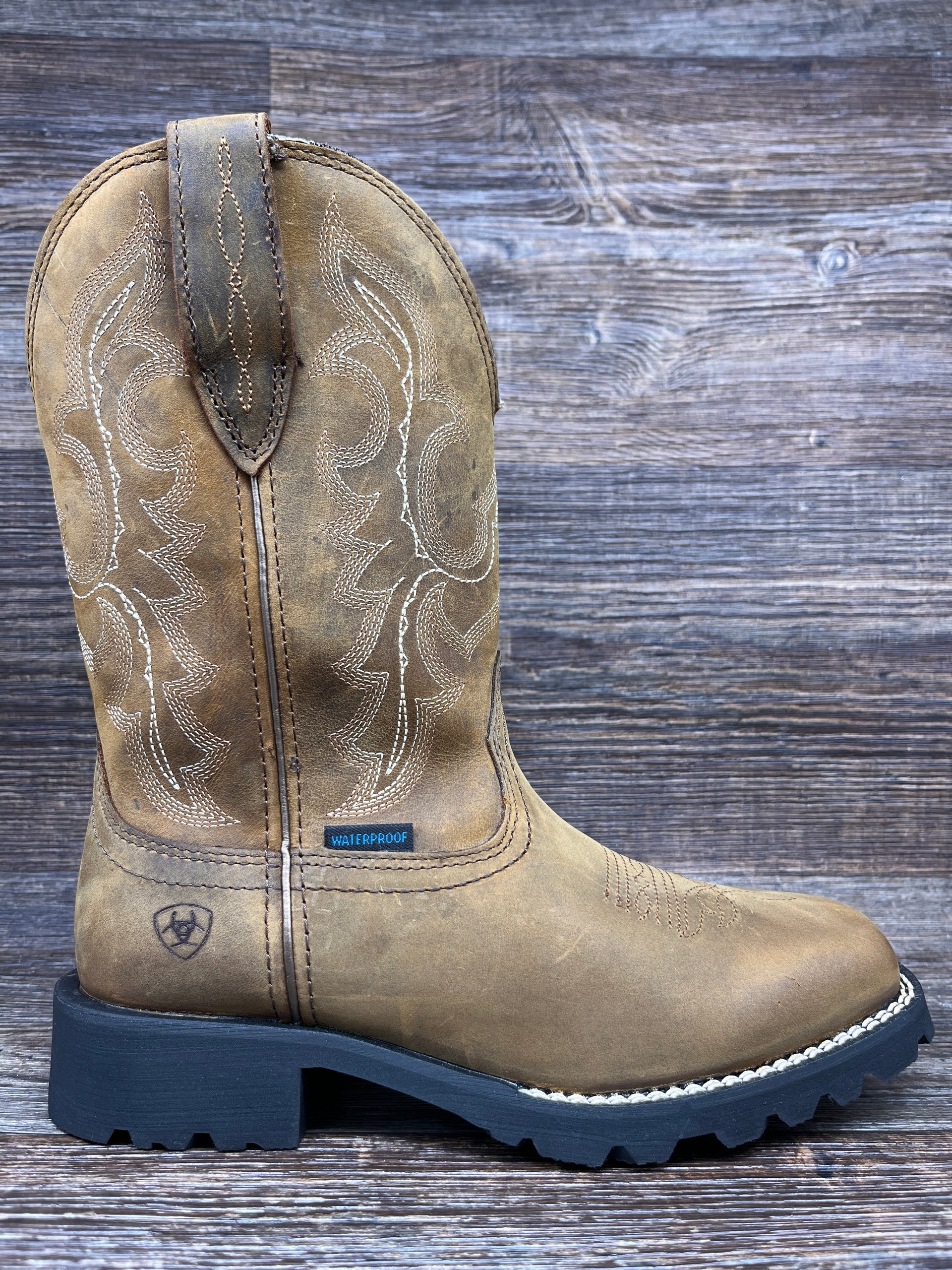 Work Boots Ariat Hybrid Rancher Waterproof Western Boot Women'
