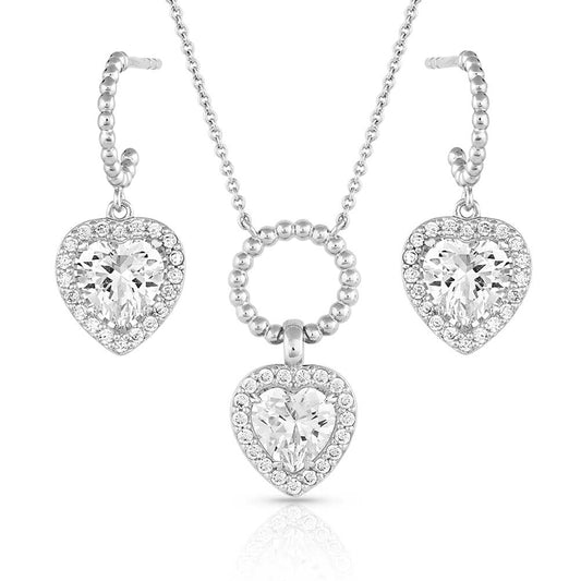js5313 Queen Heart Jewelry Set by Montana Silversmiths